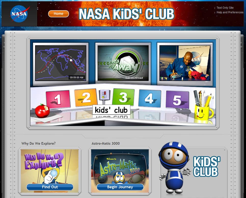 NASA Kids' Club